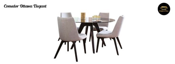 Comedor 4 Puestos Ottawa Elegant - Imagen 2