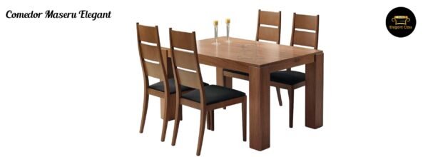Comedor 4 Puestos Maseru Elegant - Imagen 2