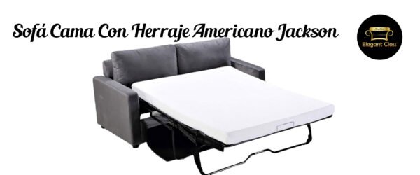 Sofá Cama Con Herraje Americano Jackson - Imagen 2