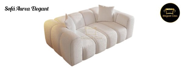 Sofá Aurea Super Abullonado Elegant - Imagen 2