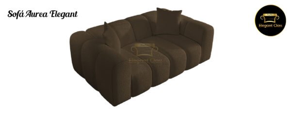 Sofá Aurea Super Abullonado Elegant - Imagen 4