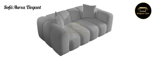 Sofá Aurea Super Abullonado Elegant - Imagen 6